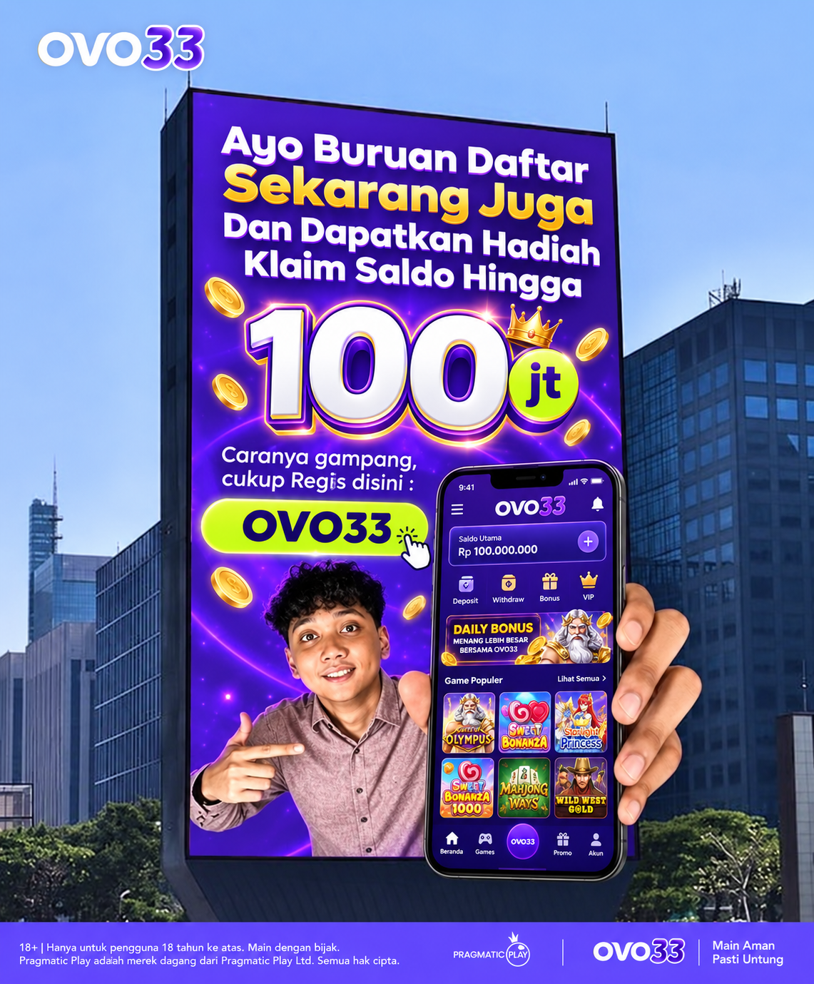 OVO33 | Pusat Game Online Modern, Pilihan Seru Favorit Anak Muda