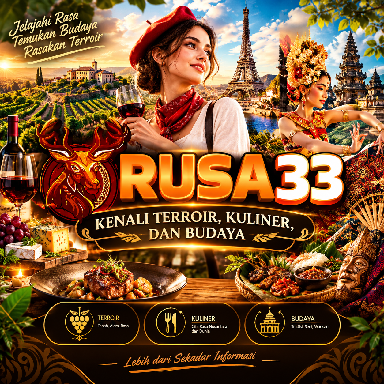 RUSA33 - Kenali Terroir, Kuliner, dan Budaya