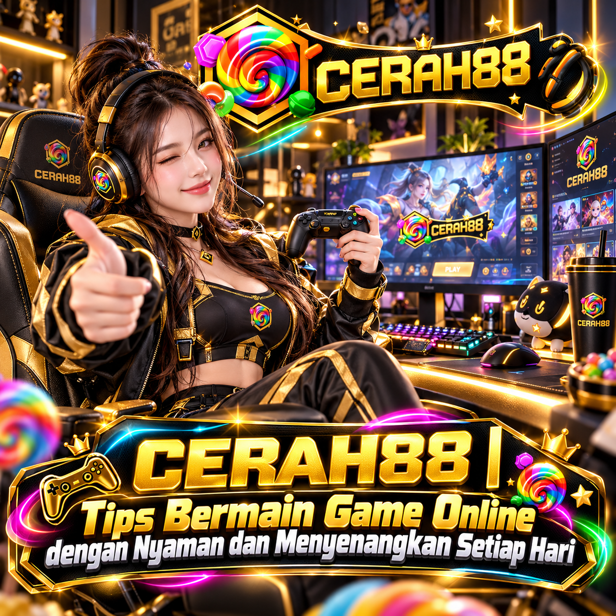 CERAH88 | Tips Bermain Game Online dengan Nyaman dan Menyenangkan Setiap Hari