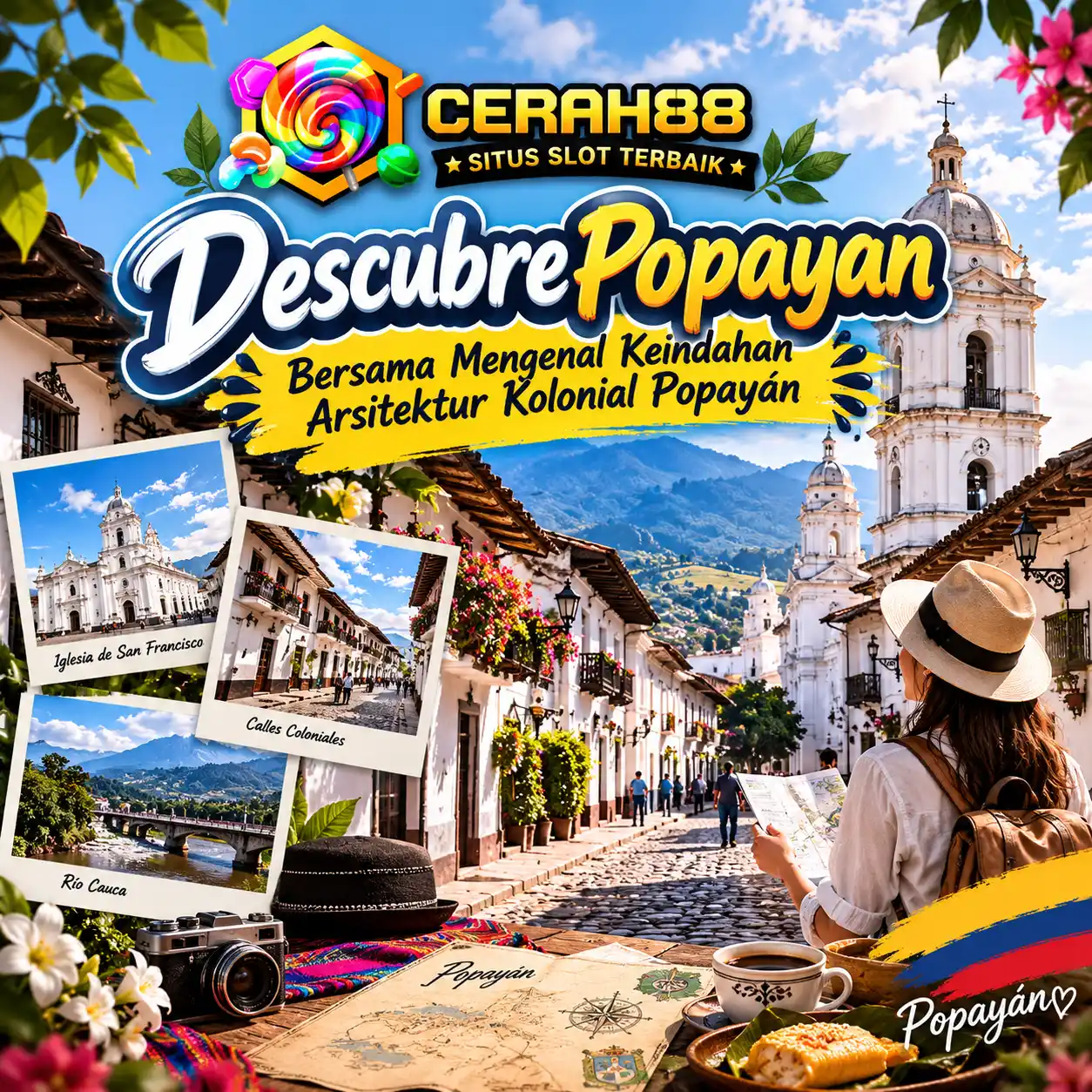 CERAH88 | DescubrePopayan: Bersama Mengenal Keindahan Arsitektur Kolonial Popayán