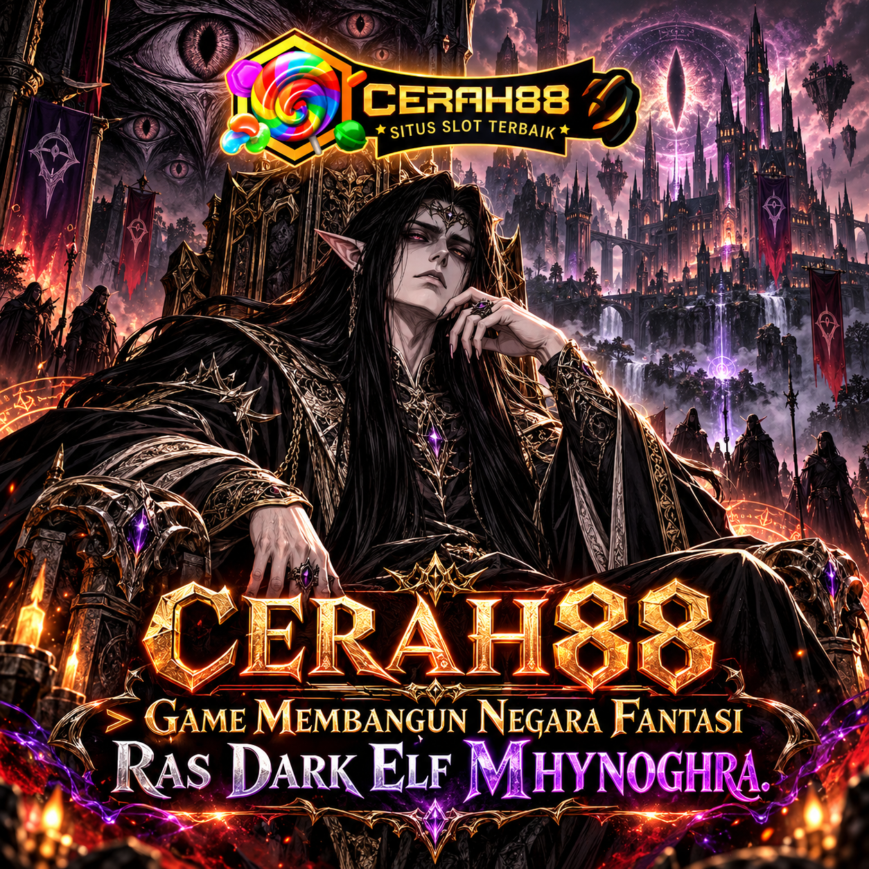 Galeri foto CERAH88 > Game Membangun Negara Fantasi Ras Dark Elf Mhynoghra. di Mahjong