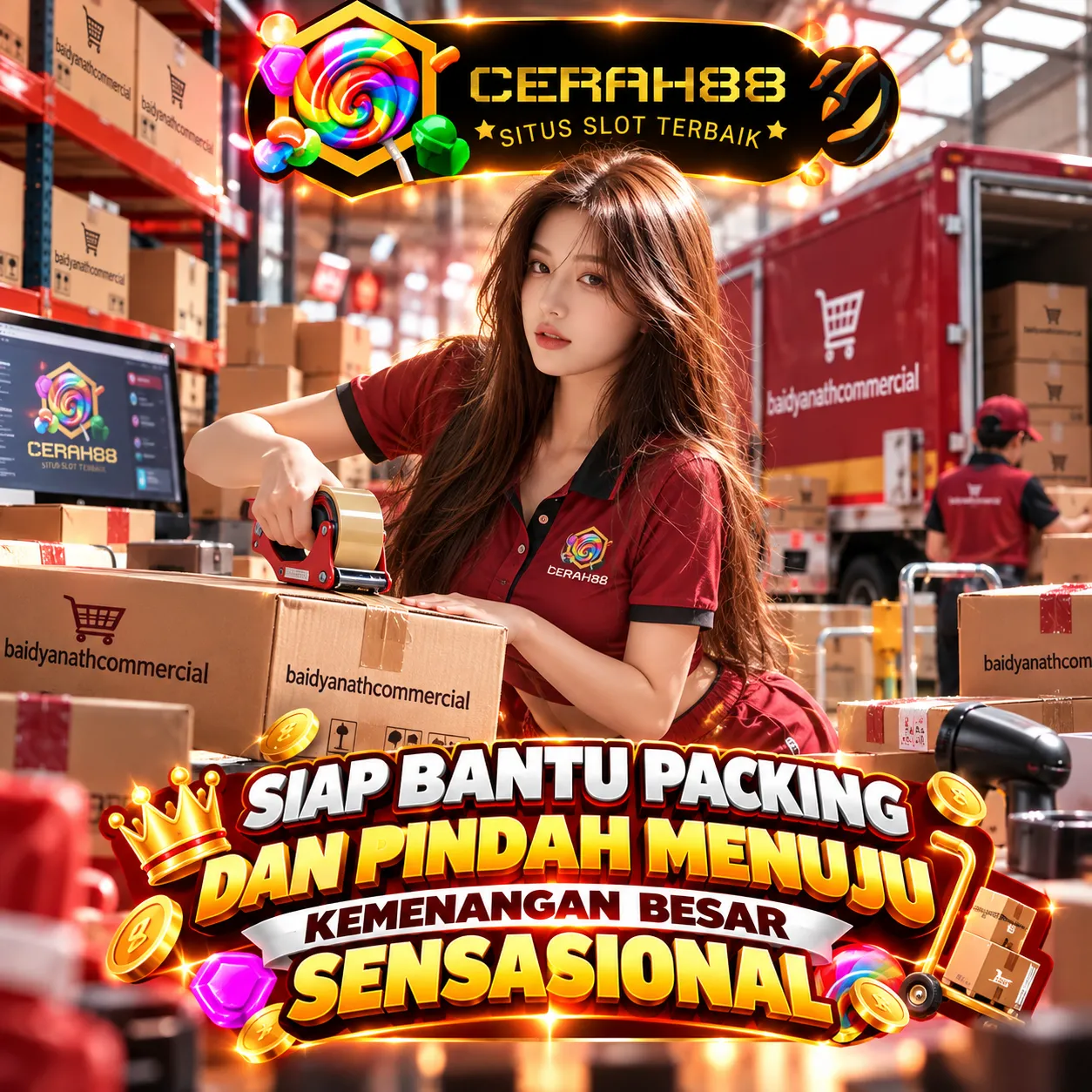 CERAH88 | Siap Bantu Packing Dan Pindah Menuju Kemenangan Besar Sensasional