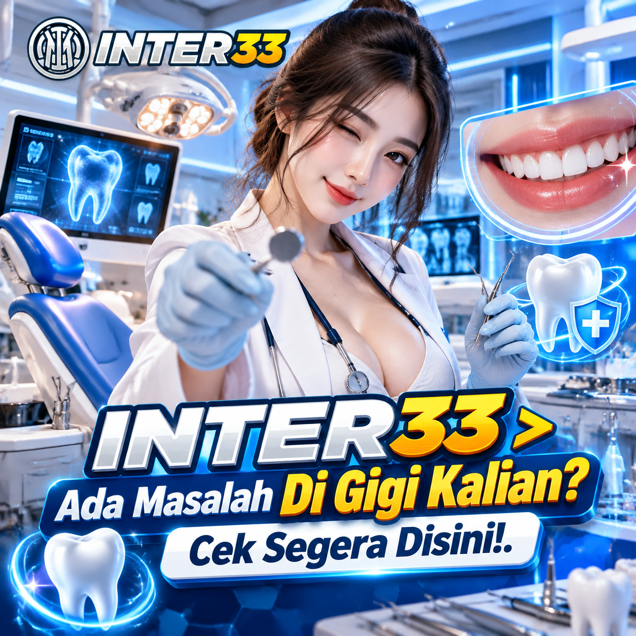 INTER33 > Ada Masalah Di Gigi Kalian? Cek Segera Disini!.