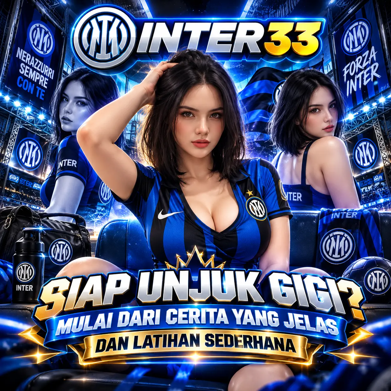 Ilustrasi persiapan presentasi INTER33