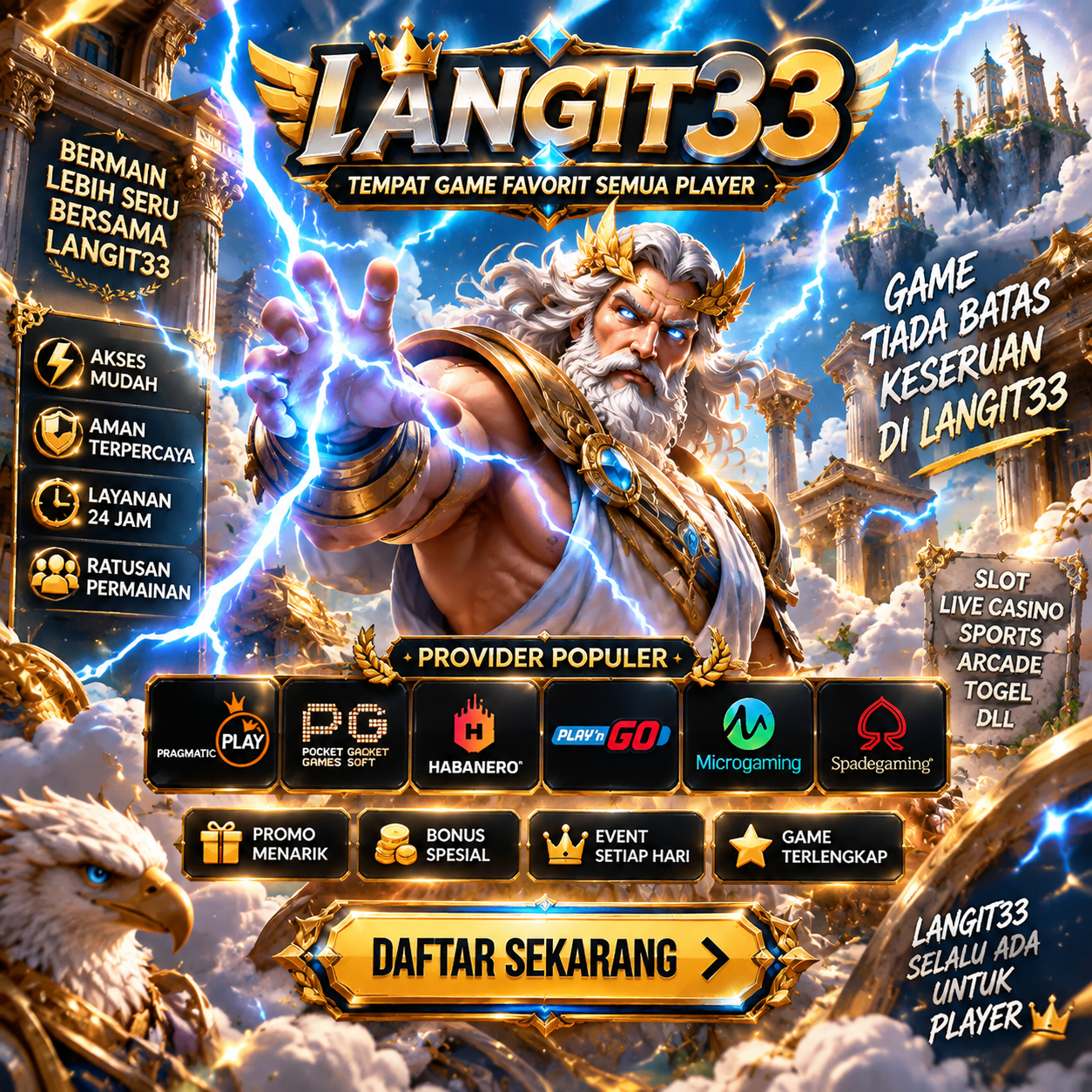 LANGIT33 | situs game online dengan lisensi resmi dari PAGGOR
