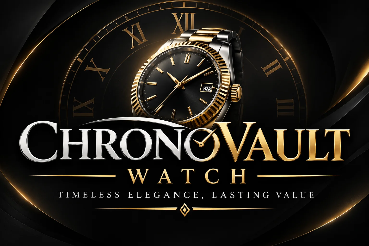 Logo ChronoVault Watch