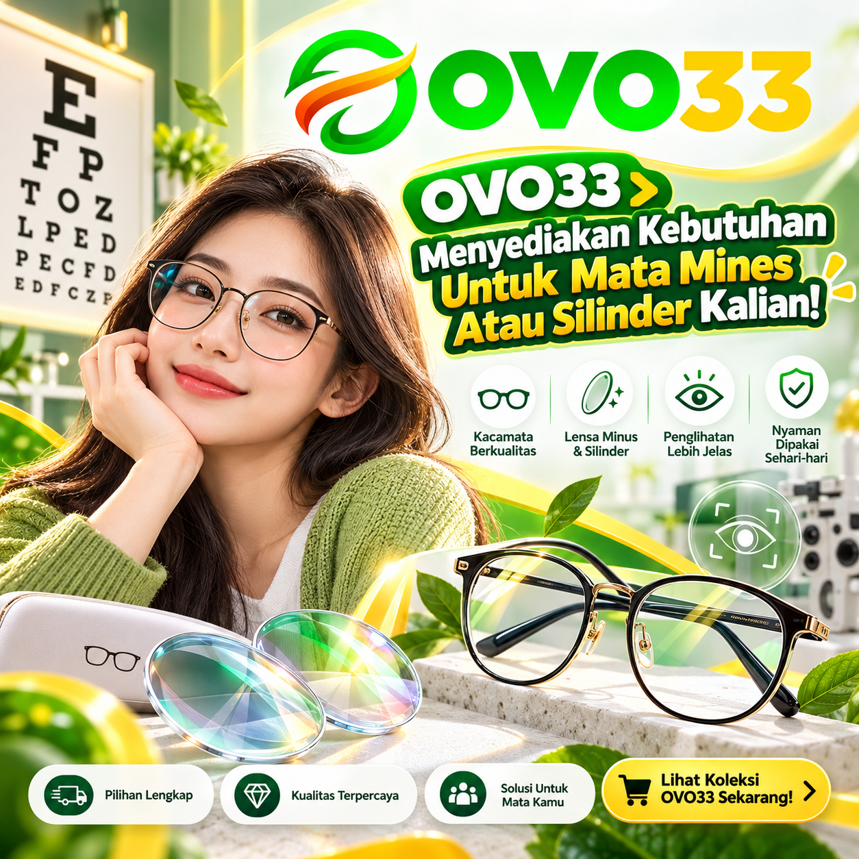 OVO33 > Menyediakan Kebutuhan Untuk Mata Mines Atau Silinder Kalian!