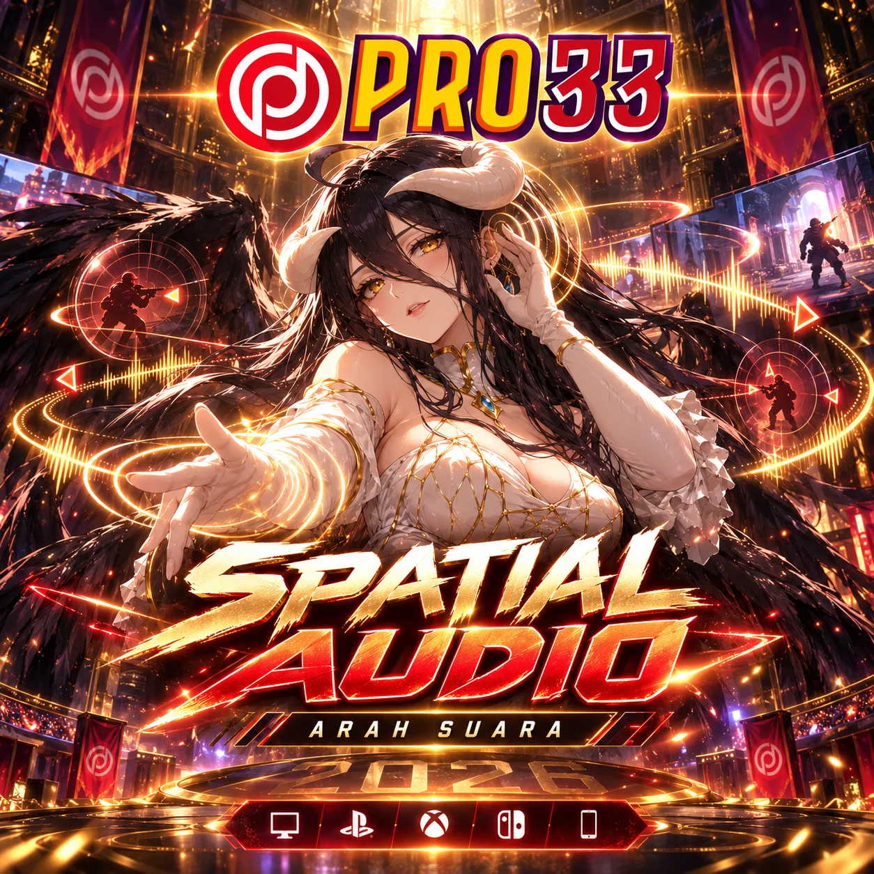 PRO33 Spatial Audio Gaming 2026