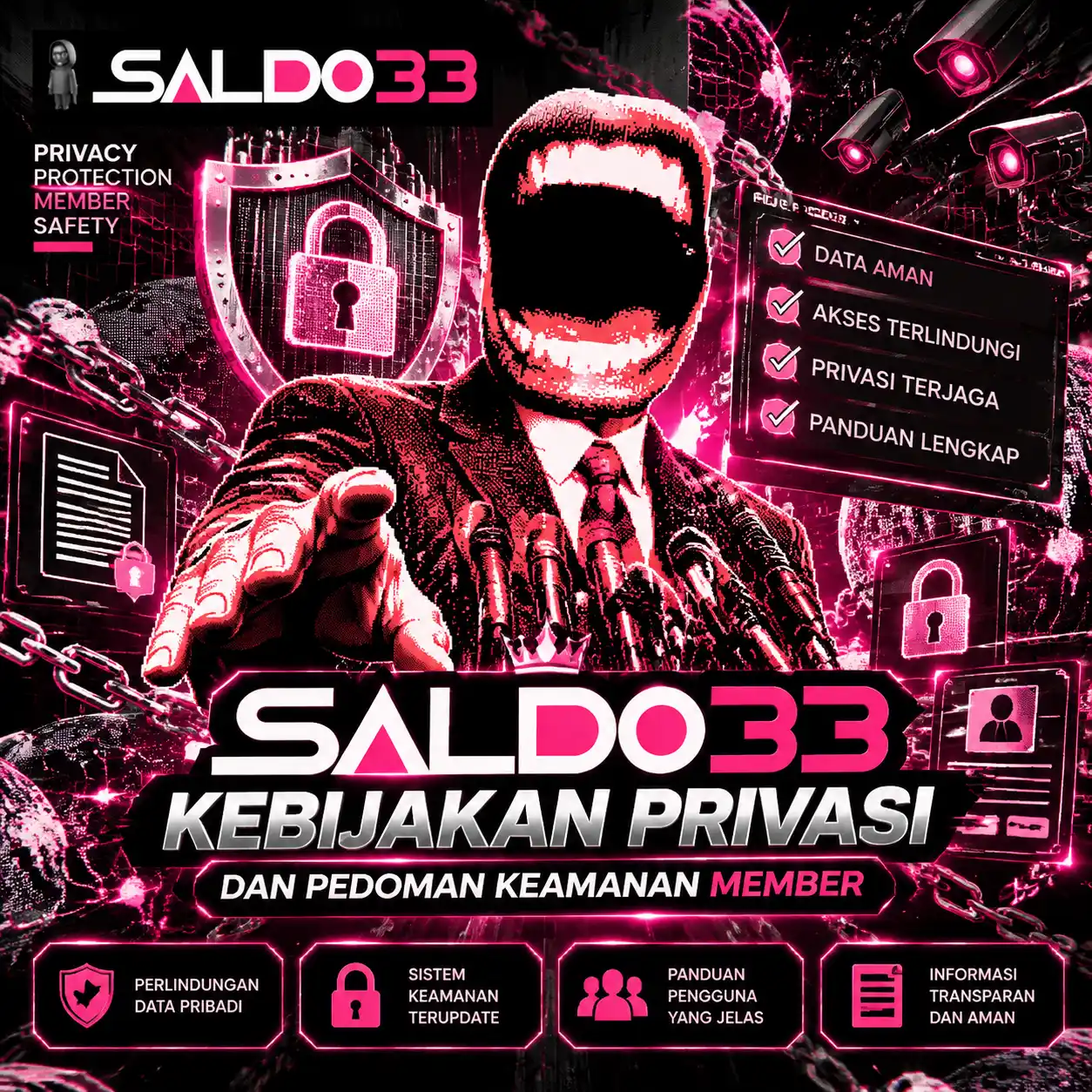 SALDO33 | Kebijakan Privasi dan Pedoman Keamanan Member