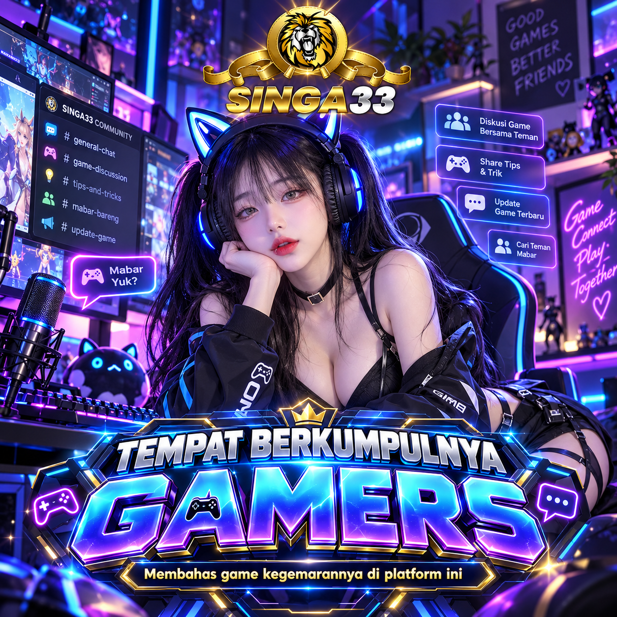Komunitas Gamers SINGA33