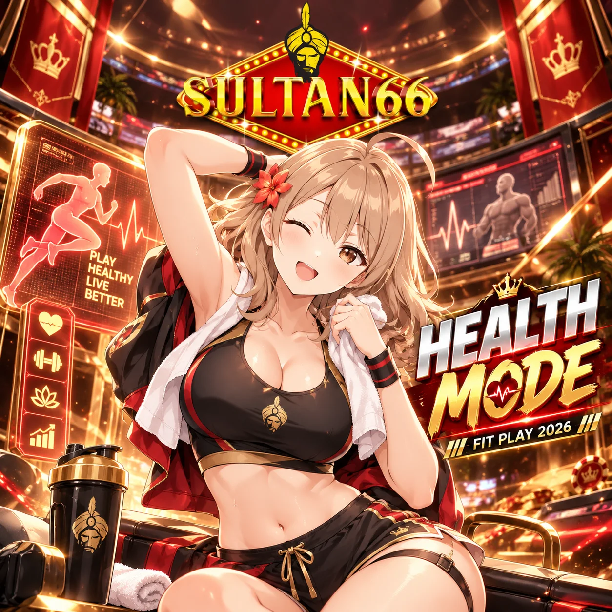 Visual pendukung pembahasan game kesehatan digital SULTAN66